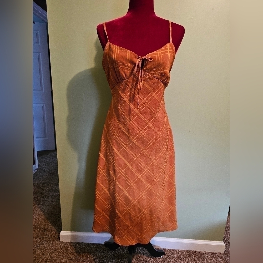 🦋 Forever 21 Long Spaghetti Strap Dress SZ M